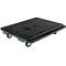 Schäfer Shop Select transportrol, B 600 × D 405 × H 135 mm, koppelbaar, tot 200 kg, draaggreep, zwenkwielen, kunststof