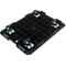 Schäfer Shop Select transportrol, B 600 × D 405 × H 135 mm, koppelbaar, tot 200 kg, draaggreep, zwenkwielen, kunststof