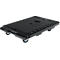 Schäfer Shop Select Transportroller, B 600 × T 405 × H 135 mm, verkettbar, bis zu 200 kg, Tragegriff, Lenkrollen, Kunststoff