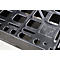 Schäfer Shop Select Transportroller BASICline, bis 500 kg, ohne Schiebebügel, L 815 x B 724 x H 192 mm, Recycling-HDPE, schwarz