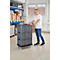 Schäfer Shop Select Transportroller BASICline, Recycling-Kunststoff, 4 TPE-Lenkrollen, Ladefläche L 610 x B 410 mm, bis 300 kg
