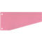 Schäfer Shop Select trapeziumvormige scheidingsstroken, karton, 100 stuks, roze
