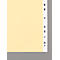 Schäfer Shop Select Trennblätter, DIN A4-Format, Linienaufdruck, 100 Stück, mit Lochrand-Verstärkung