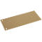 Schäfer Shop Select Trennstreifen, 2-fach-Lochung, bedruckbar, 100 Stück, B 240 x H 105 mm, Karton, chamois