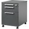 Schäfer Shop Select Verrijdbaar ladeblok SET UP, afsluitbaar, B 432 x D 580 x H 595 mm, grafiet/grafiet 