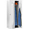 Schäfer Shop Select Vestiaire à 2 compartiments, serrure à loquet rotatif, gris clair/gris clair