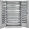 Schäfer Shop Select voorraadkast, 10 etages, zonder beslag, B 1200 x D 500 x H 1935 mm, staal, witaluminium