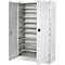 Schäfer Shop Select voorraadkast, 10 etages, zonder kastinrichting, B 1200 x D 500 x H 1935 mm, staal, lichtgrijs