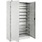 Schäfer Shop Select voorraadkast, 10 etages, zonder kastinrichting, B 1200 x D 500 x H 1935 mm, staal, lichtgrijs