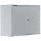 Schäfer Shop Select wandkast MS 750, tweedeurs, met tussenlegbord, B 750 x D 320 x H 600 mm, staal, witaluminium/wit-aluminium