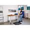 Schäfer Shop Select Werkbank, verrijdbaar, B 1500 x D 700 x H 835 mm, lichtgrijs
