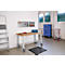 Schäfer Shop Select Werkbank, verrijdbaar, B 1500 x D 700 x H 835 mm, lichtgrijs