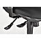 Schäfer Shop Silla de oficina Pure Support CLEAN, con reposabrazos, mecanismo sincrónico, asiento con disco intervertebral, revestimiento antibacteriano, negro