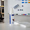 Schäfer Shop Tableau blanc Select 90120 émaillé, cadre en aluminium + kit d'accessoires pour tableau blanc Standard GRATUIT