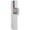 Schäfer Shop Vestiaire Select, 1 x 4 compartiments, 4 portes, 3 tablettes, L 300 x P 457 x H 1800 mm, tôle fine de qualité, verrouillable