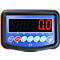 Digitaal display met rode cijfers 0.0. Knoppen met labels: Hold, Total, Print.
