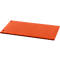 Scheidingsstroken-folie, polypropeen, eenkleurig, 100 stuks, rood