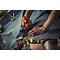 Schere Fiskars Classic Profi, L 250 mm, Rechtshänder, ergonom. Griffe, Klingenspannung einstellbar, orange