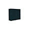 Schiebetürenschrank, Akustikfront, B 1200 mm, 3 OH, graphit