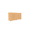 Schiebetürenschrank, Akustikfront, B 1350 mm, 2 OH, Buche-Dekor