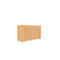 Schiebetürenschrank, Akustikfront, B 1350 mm, 4 OH, Buche-Dekor