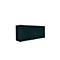 Schiebetürenschrank, Akustikfront, B 1600 mm, 2 OH, graphit