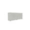Schiebetürenschrank, Akustikfront, B 1600 mm, 2 OH, silber