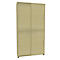 Schiebetürenschrank, B 1200 mm, 6 OH, Ahorn-Dekor