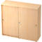Schiebetürenschrank TOPAS LINE, 3 OH, Ahorn/Ahorn