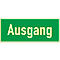 Schild Ausgang, HLK, Kunstoff, langleuchtend