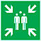 Schild 'Sammelstelle'