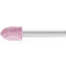 Schleifstift ZY STEEL D13xH20mm 6mm Edelkorund ADW 46 SP PFERD, 10 Stück