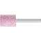 Schleifstift ZY STEEL D20xH25mm 6mm Edelkorund ADW 60 ZY PFERD, 10 Stück