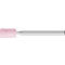 Schleifstift ZY STEEL D5xH10mm 3mm Edelkorund ADW 100 ZY PFERD, 10 Stück
