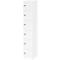 Schliessfachschrank 6OH Weiss,6xZS