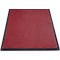 Schmutzfangmatte miltex Eazycare Style, eckig, antistatisch, UV-beständig, waschbar, High-Twist-Nylon & Niltrilgummi, 750 x 850 mm, braunrot