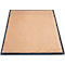 Schmutzfangmatte miltex Eazycare Style, eckig, antistatisch, UV-beständig, waschbar, High-Twist-Nylon & Niltrilgummi, 750 x 850 mm, pastellgelb