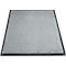 Schmutzfangmatte miltex Eazycare Style, eckig, antistatisch, UV-beständig, waschbar, High-Twist-Nylon & Niltrilgummi, 750 x 850 mm, verkehrsgrau