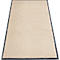 Schmutzfangmatte miltex Eazycare Style, eckig, antistatisch, UV-beständig, waschbar, High-Twist-Nylon & Niltrilgummi, 850 x 1500 mm, hellelfenbein