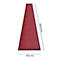 Schmutzfangmatte miltex Eazycare Style, eckig, antistatisch, UV-beständig, waschbar, High-Twist-Nylon & Niltrilgummi, 850 x 3000 mm, braunrot