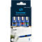 Vierer-Pack Schneider One Hybrid C Tintenroller in einer blau-weißen Produktverpackung.