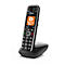 Schnurloses Telefon Gigaset E720, analog &amp; Bluetooth, Telefonbuch, 2,2' Farbdisplay, Reichweite bis 50/300 m, Sprechzeit bis 14 h schwarz