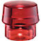 Schonhammerkopf SIMPLEX Kopf-Ø 40mm Plastik rot hart HALDER