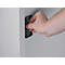 Schrank, Schiebetüren, H 1150 x B 1200 x T 400 mm, lichtgrau