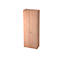 Schrank TOPAS LINE, Garderobenschrank, 6 Ordnerhöhen, B 800 mm, Nussbaum