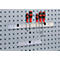 Schraubendreherhalter für Lochblech-Platten-System