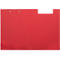 Schreibmappe Maul MAULbalance, A4, Klemmweite 8 mm, individualisierbar, aufhängbar, L 323 x B 234 x H 16 mm, Karton, recycelbar, rot