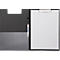 Schreibmappe Maul MAULpoly, A4, Innentasche, Stifteschlaufe, Klemmweite 8 mm, aufhängbar, L 320 x B 228 x H 13 mm, Karton/Polypropylen, recycelbar, schwarz