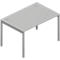 Schreibtisch ARLON-OFFICE, B 1200 x T 800 x H 730 mm, lichtgrau