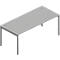 Schreibtisch ARLON-OFFICE, B 1800 x T 800 x H 730 mm, lichtgrau